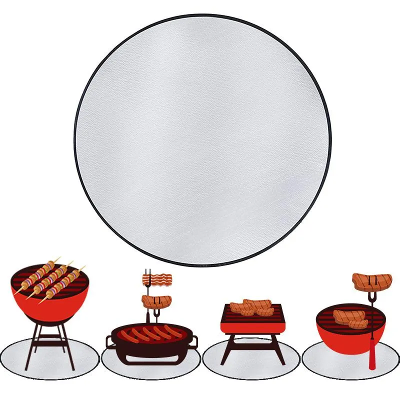 Round Fire Pit Mat_US WAREHOUSE