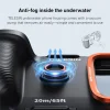 TELESIN IP68 Waterproof Diving Phone Case Bluetooth-Compatible Anti-fog 30m Underwater Photography Phone Housing