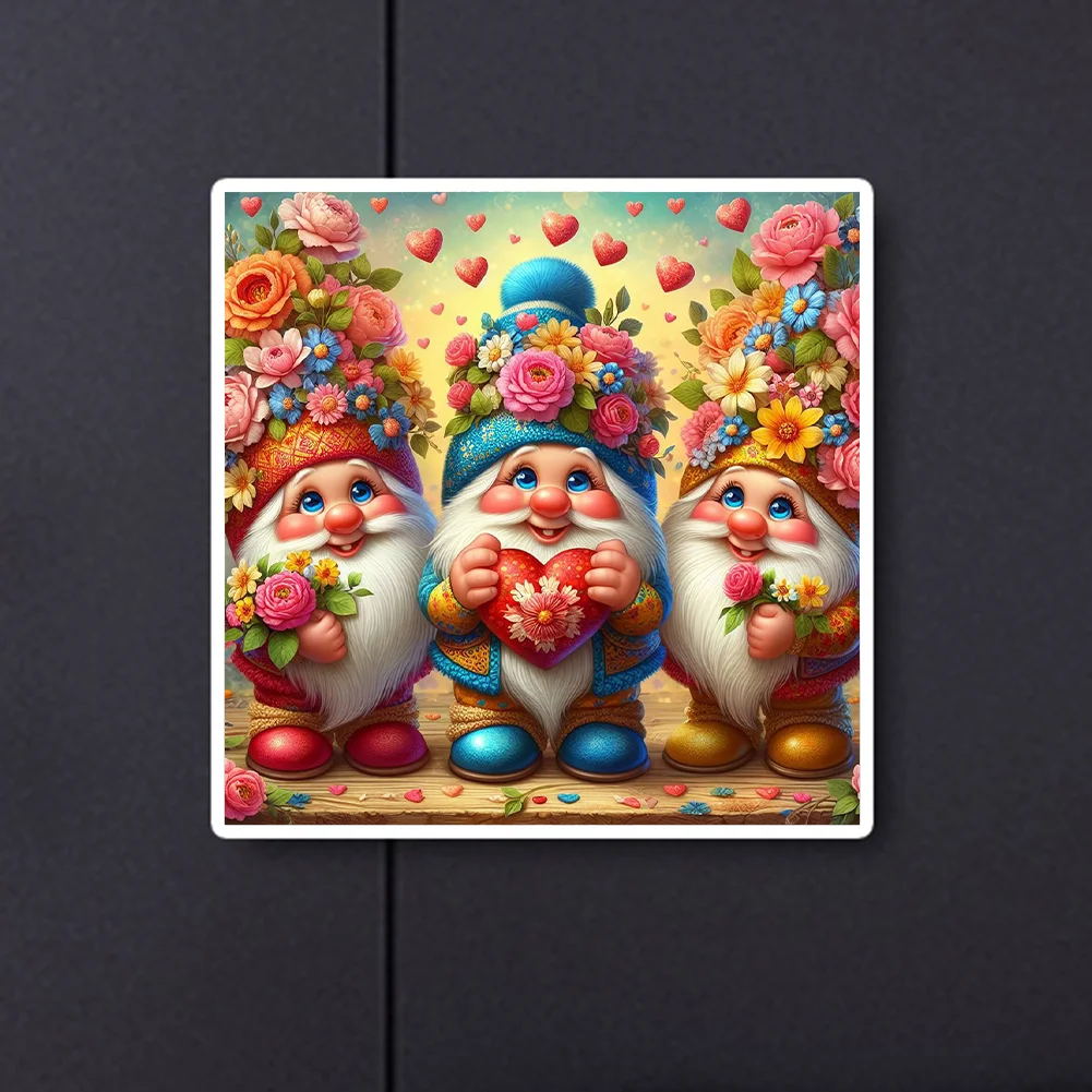 Diamond Painting - Full Round Drill - Gnome(Canvas|30*30cm)
