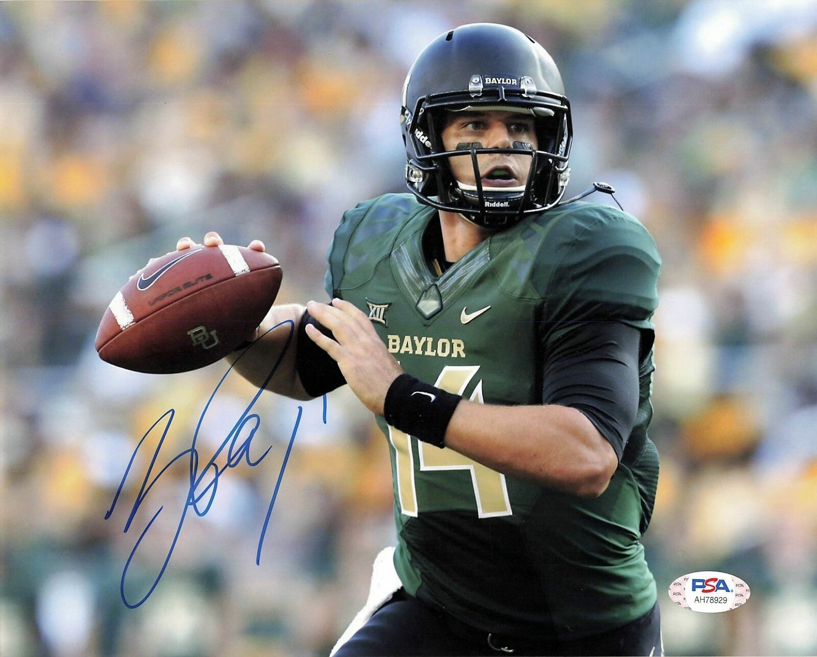 Bryce Petty signed 8x10 Photo Poster painting PSA/DNA Baylor Autographed