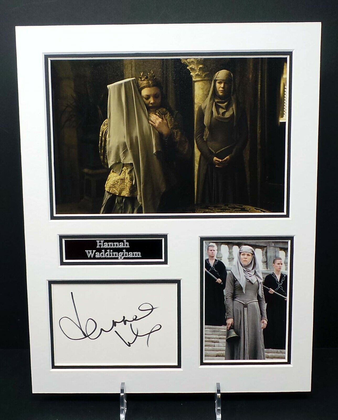 Hannah WADDINGHAM Game of Thrones Signed Mounted Photo Poster painting Display AFTAL RD COA