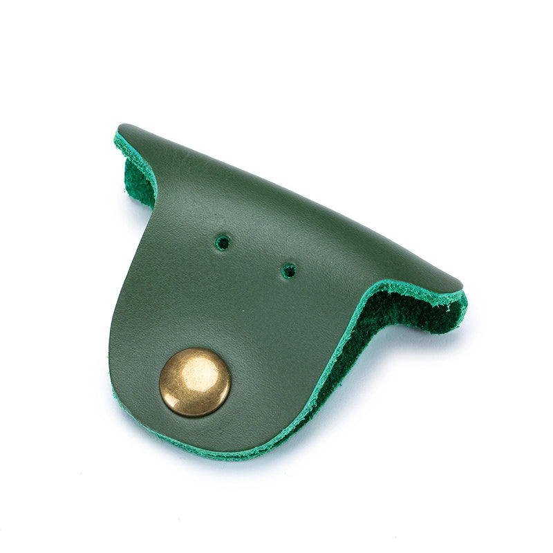 Leather Data Cable Headset Reel Small Cute Desktop Cord Manager Small Digital Accessories Binding Wire Cable Winder