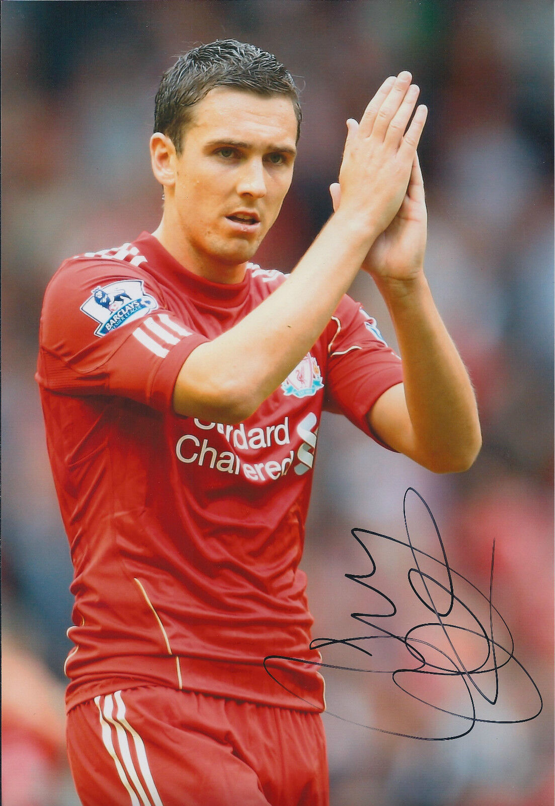 Stewart DOWNING Signed Autograph 12x8 Photo Poster painting AFTAL Dealer COA Liverpool