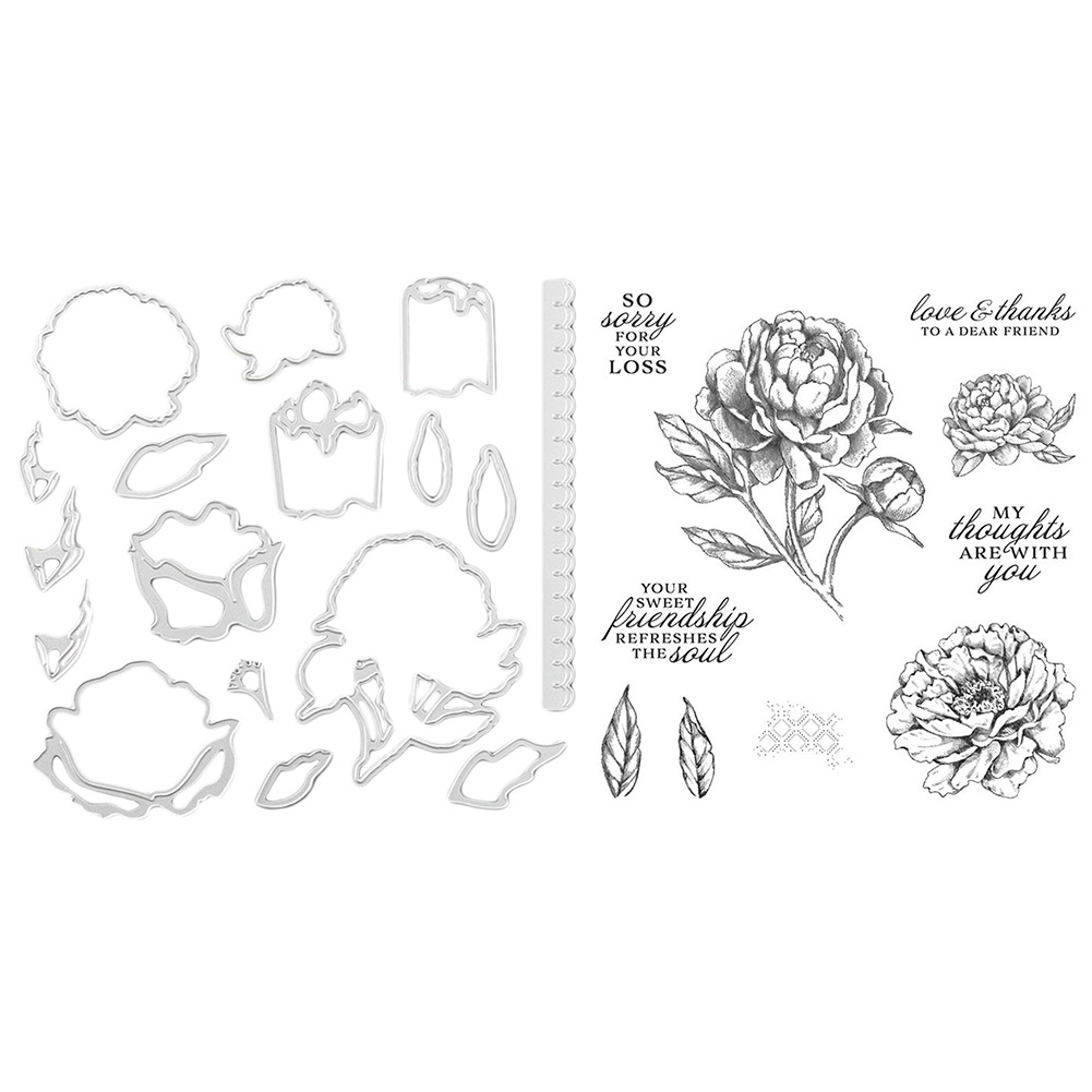 

Flowers (Cutting Die+Seal) - Paper Craft Cutting Dies, 501 Original