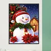 Diamond Painting -DIY Round Drill Christmas Snowman