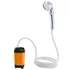 Outdoor Camping Shower 4800mAh Hiking Shower IPX7 Waterproof Easy To Use