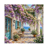 Wisteria Sea Patio - Pearls Painting