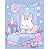 Diamond Painting -DIY Round Partial AB Drill Bunny Room(45x55cm)