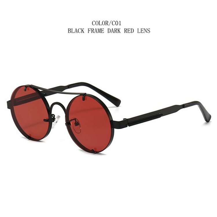Small Frame Gothic Steampunk Sunglasses