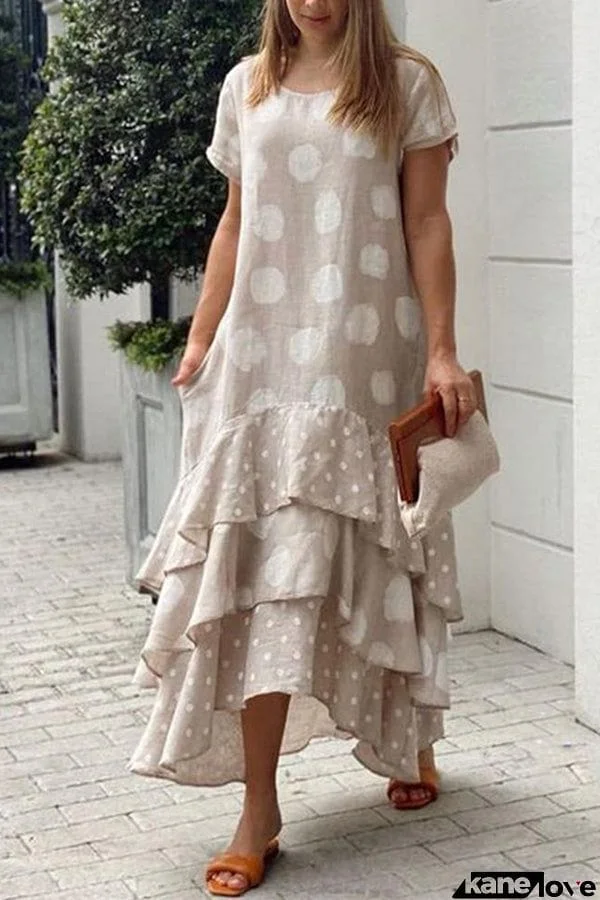 Pop Style Long Casual Dress