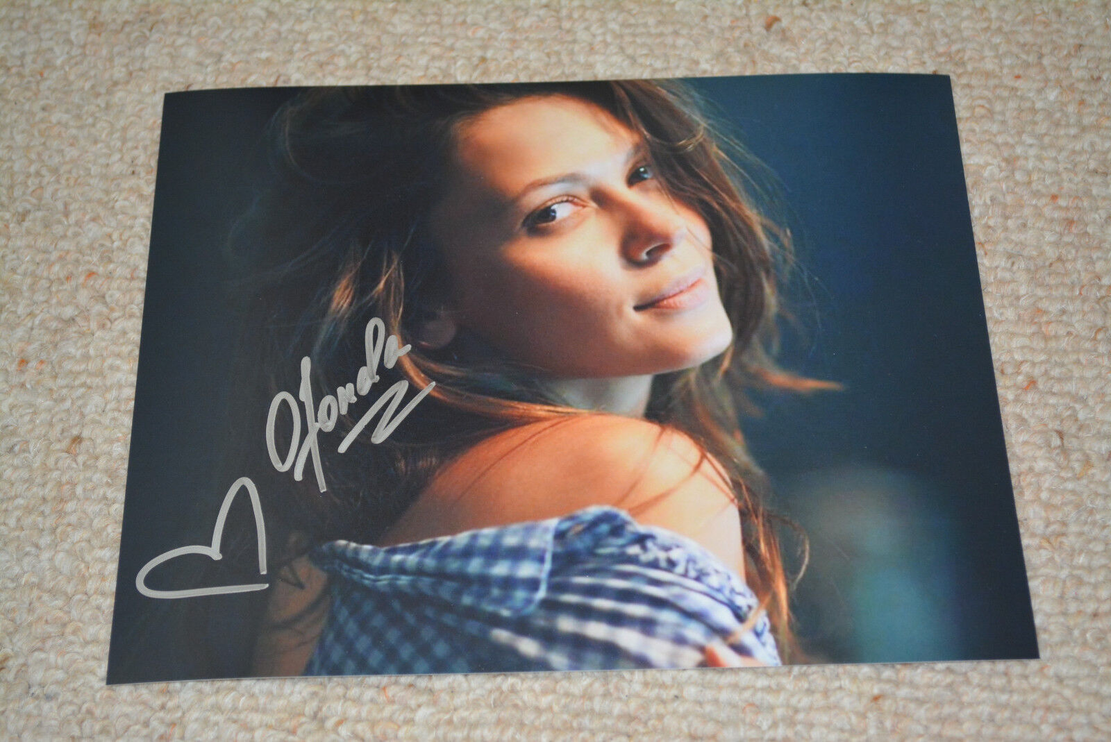 OLGA FONDA signed autograph 8x10 20x25 cm In Person VAMPIRE DIARIES