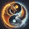 (Multi-Style) Tai Chi-11CT Stamped Cross Stitch 40*40cm/15.75*15.75in