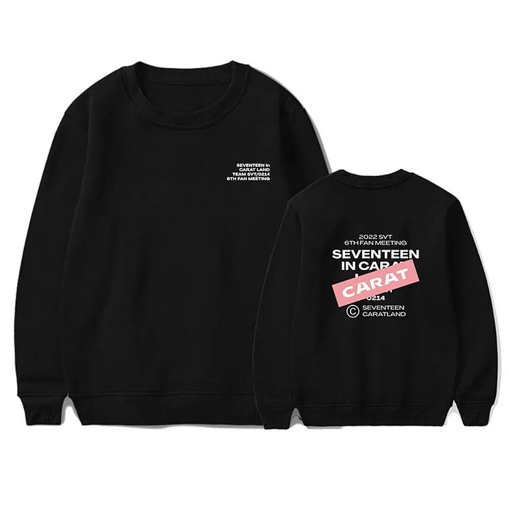 【みい】SEVENTEEN 2022 CARATLAND スウェット SEVENTEEN 2022 CARAT LAND Sweater