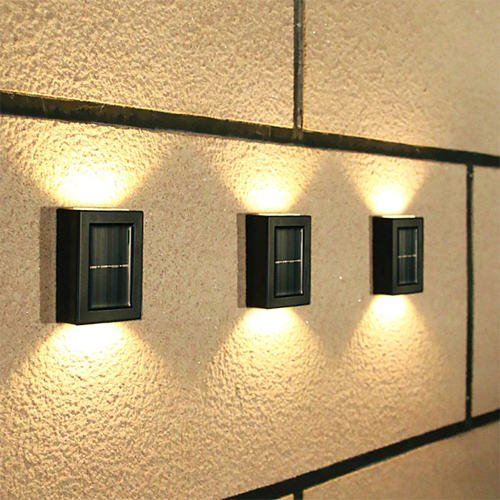 Solar Powered Outdoor Patio Wall Light