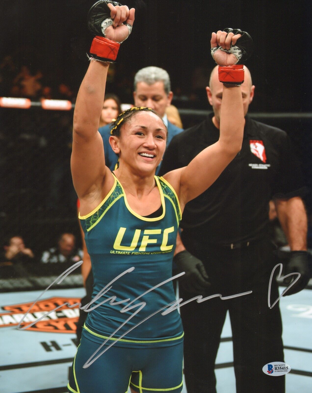 Carla Esparza Signed UFC 11x14 Photo Poster painting BAS Beckett COA TUF 20 Picture Autograph 4