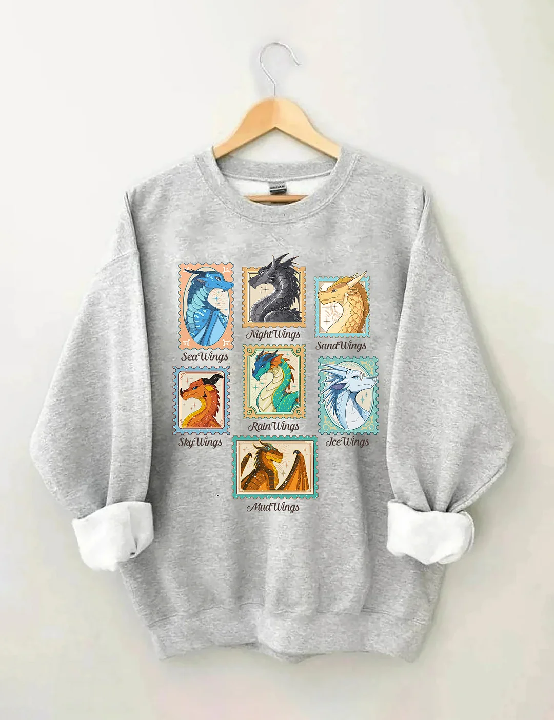 Nightwings Seawings Icewings Dragon Lover Sweatshirt
