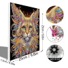 (Pre-Framed)Cat-Special Shape Diamond Painting Kit(25x25cm)