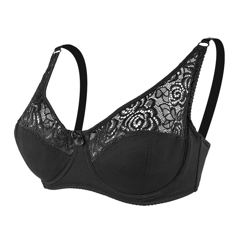 Plus Size Bra Sexy Bralette Crop Top Underwear Push Up Lace Bra Female Lingerie Brassiere C D Cup Sujetador Biustonosz