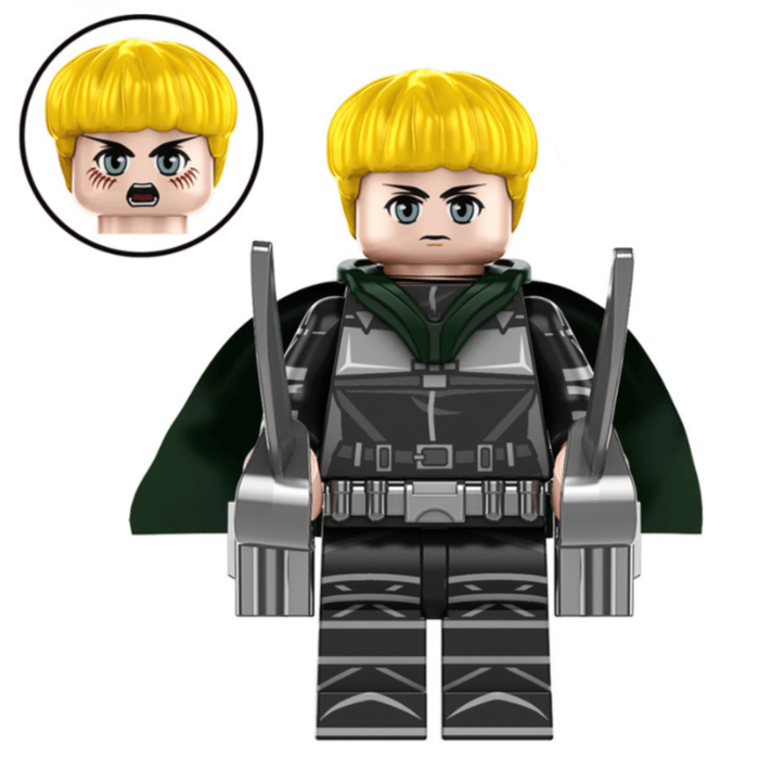 Armin Arlert From Attack on Titan Custom Anime Minifigure LBS monstertoys