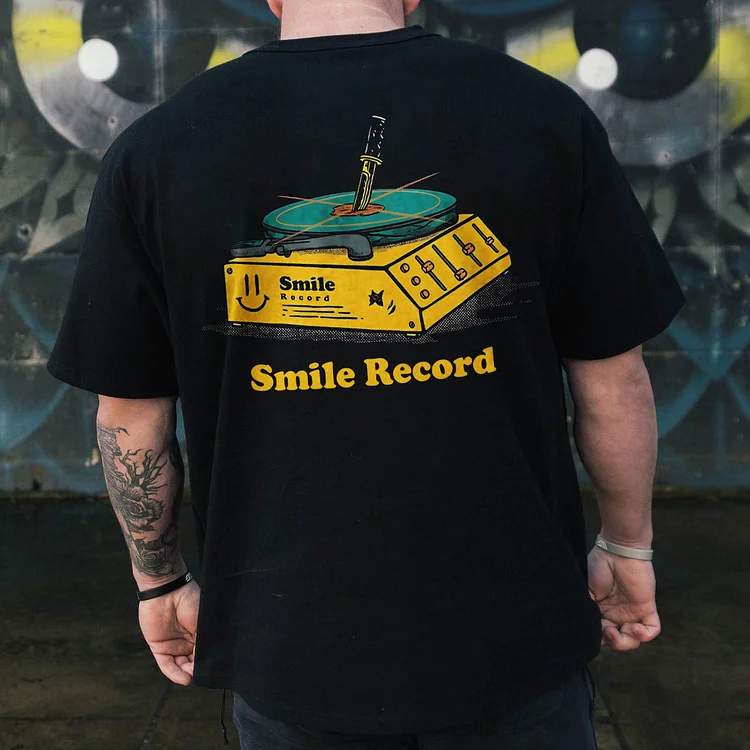 Smile Record T-shirt