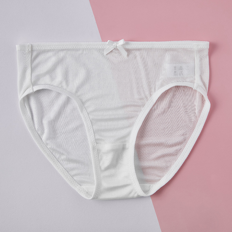 Baby Silk Panties For Girls White Silk Panties