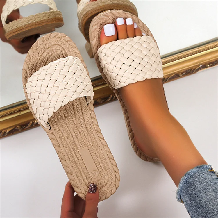 Milky Fashion Casual Patchwork Round Comfortable Shoes