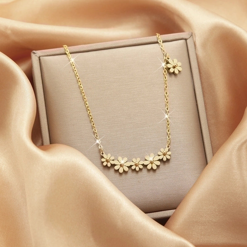 2 Pieces Titanium Steel Vintage Style Tassel Plating Doll Constellation Crown Pendant Necklace