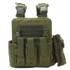 One-Button Quick Disassembly Multifunctional Tactical Vest Waterproof and Wear-Resistant Bulletproof Vest