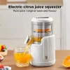 Portable Fruit and Vegetable Juicer USB-Rechargeable, Automatic Small Juicer with Juice-Pulp Separation