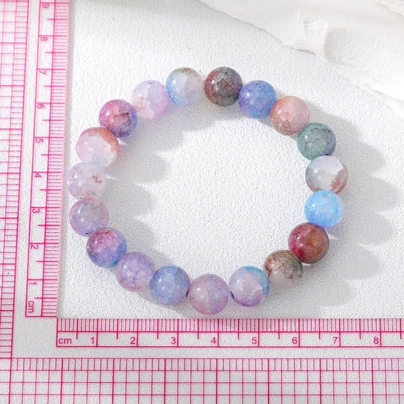 Fashion Geometric Beaded Resin Bracelets 1 Piece