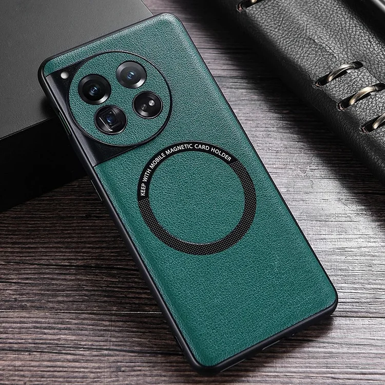 Magnetic Leather Phone Case For OnePlus 13 12 12R 11 11R 10T Pro 10R 9 Nord 3 CE3 Lite N30 N20  Etrgadget- Smartphone Cases & Covers | Accessories