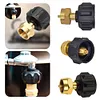 Gas Cylinder Tank Coupler Brass Propane Bottle Filler Adapter for Camping Picnic