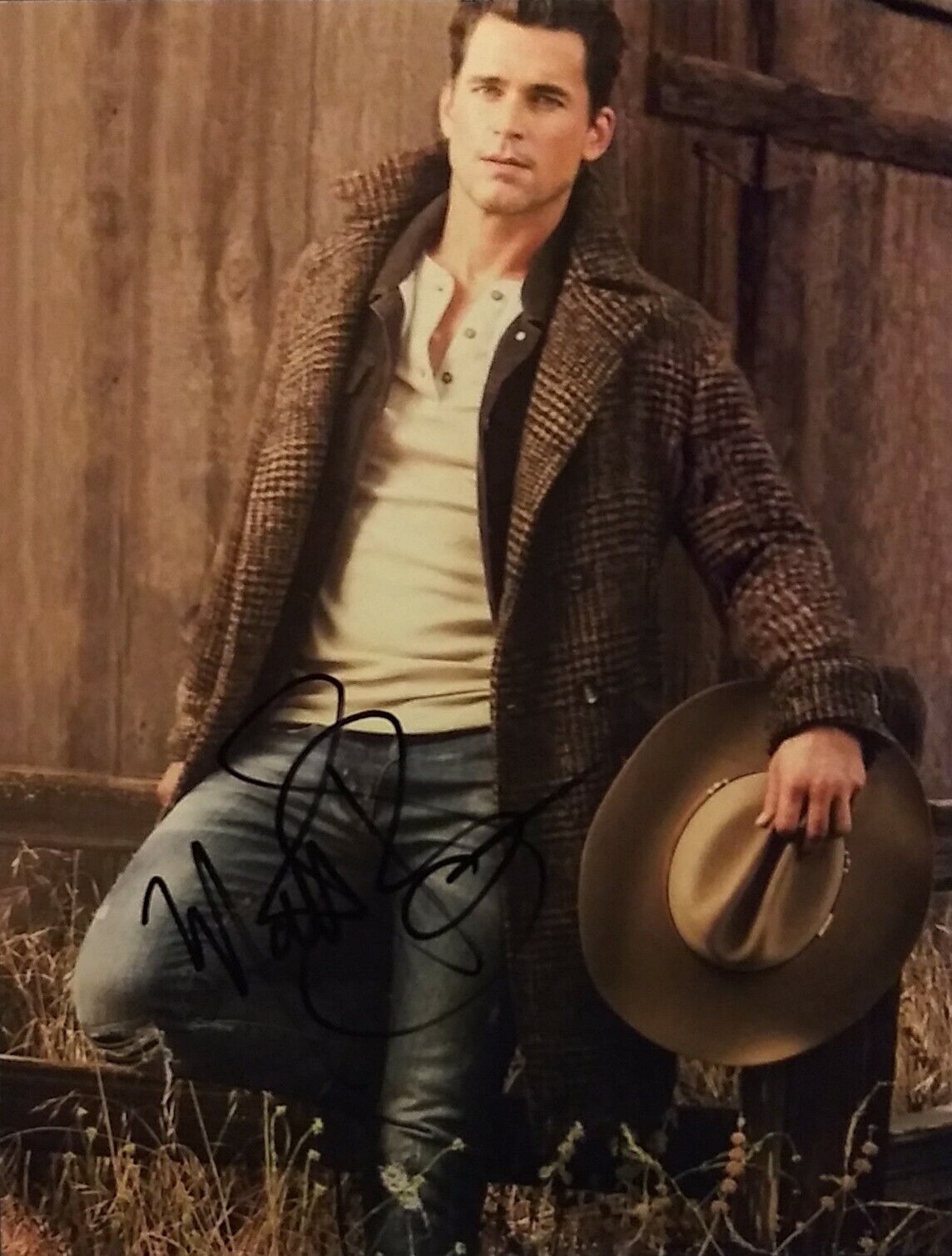 Matt Bomer signed 8 x 10