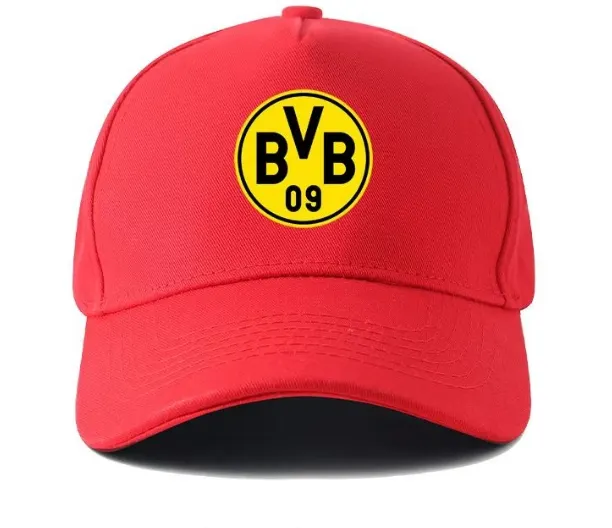 Champions League style Dortmund sun protection red cap