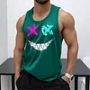  Devilish Graphic Tank Top for Men - Perfect for Fitness and Casual Wear by Inlyline