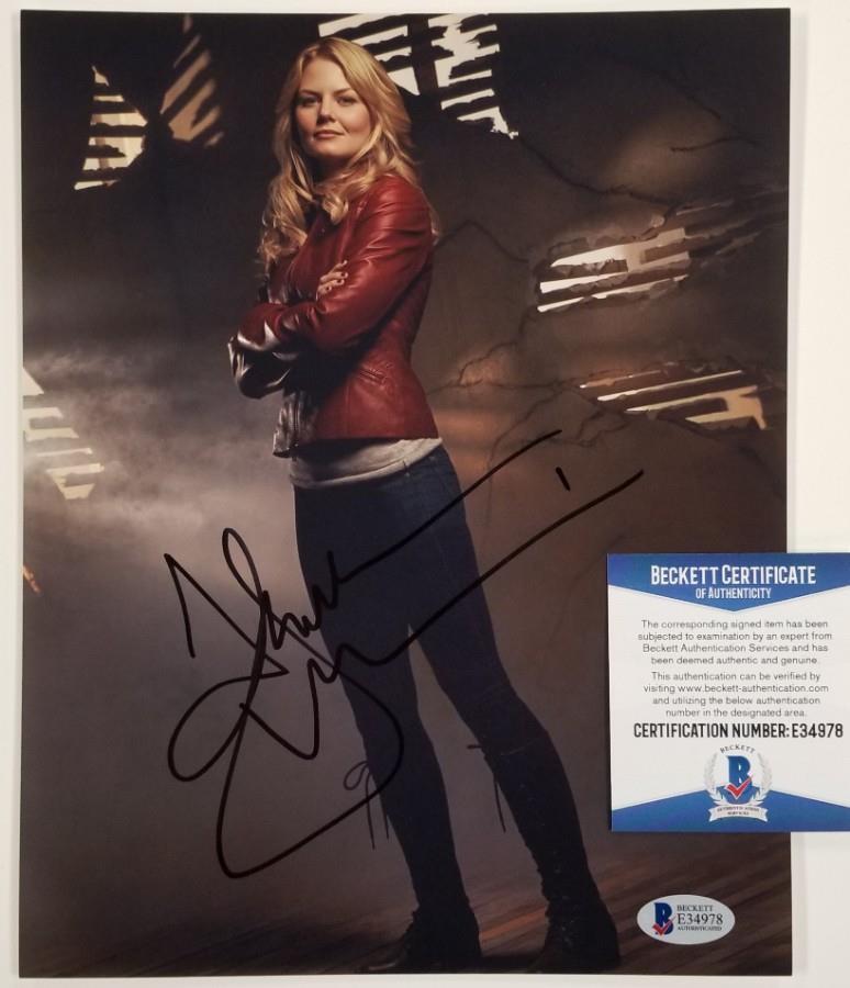 JENNIFER MORRISON Signed 8x10 Photo Poster painting #1 Once Upon a Time Actress~ Beckett BAS COA