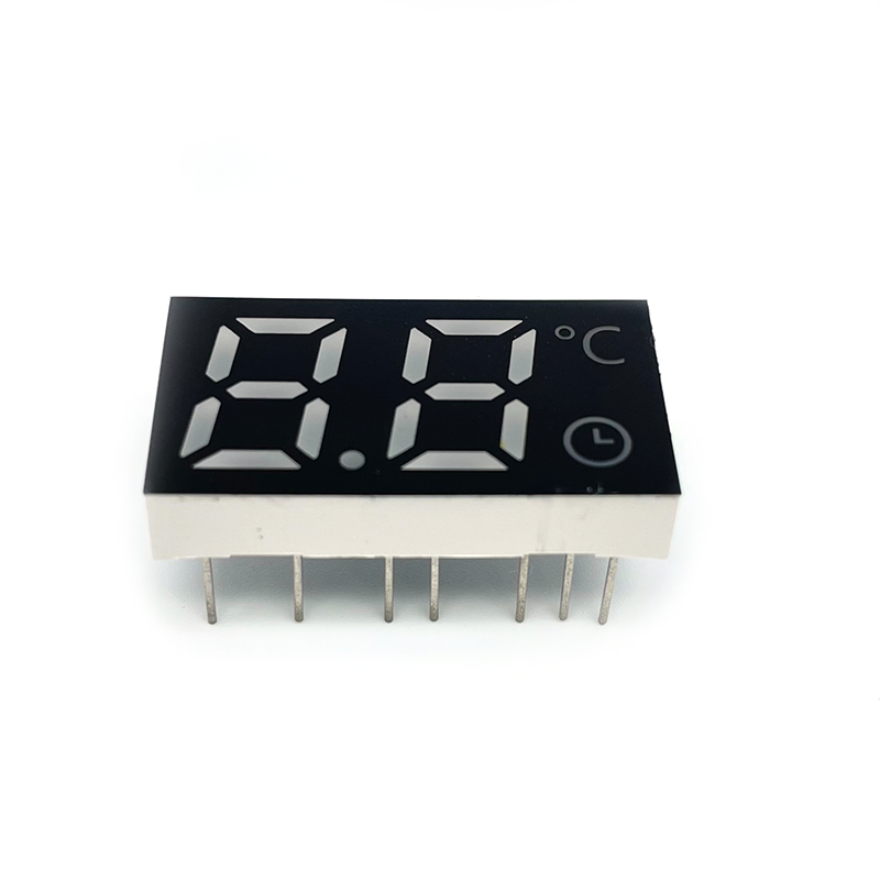 28 Segments Led 0.4 inch 2 Digits 7 Segment Display Custom LED Module Temperature 28*15 ...
