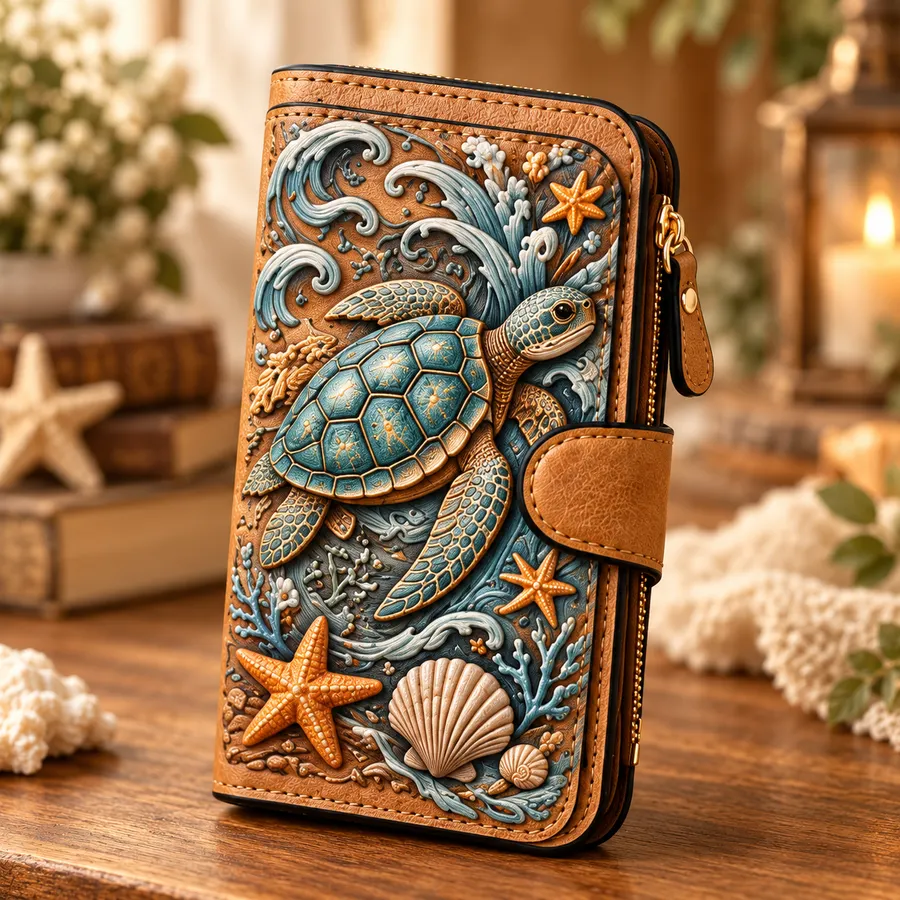 Ocean Wave wallet