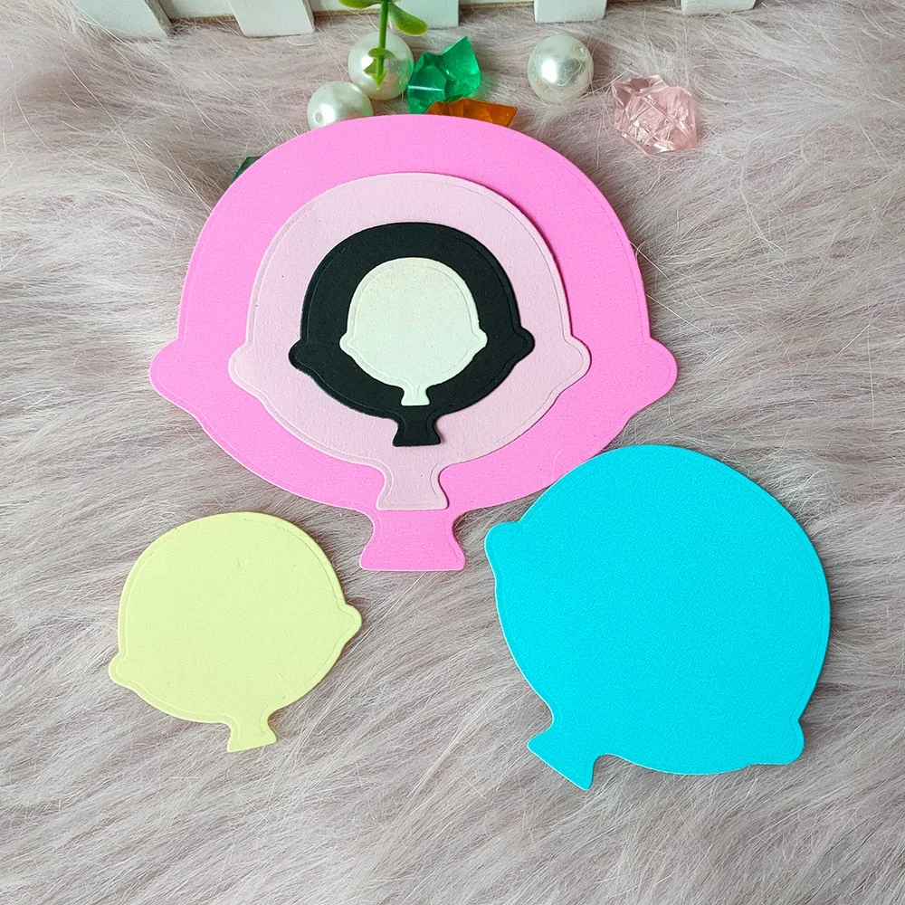 New 4 Pcs Head model metal cutting die mould scrapbook decoration embossed photo album decoration card making DIY handicrafts