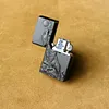 Handcrafted natural ebony men's kerosene lighter made from a single piece of wood