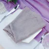 42 x 42cm Gentle Wedding Event Resturant Raw Edge Napkins