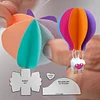 Papercraft Hot Air Balloon Template Ruler-With Instructions