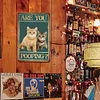 Funny"Are You Pooping Cat" - Vintage Metal Signs(12*16Inch) - Cat