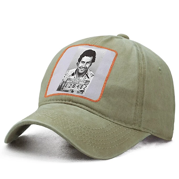 Pablo Emilio Escobar Gaviria Baseball Cap Harajuku Hip Hop Dad Solid Trucker Hat Casquette Snapback Woman Boinas Ponytail Caps