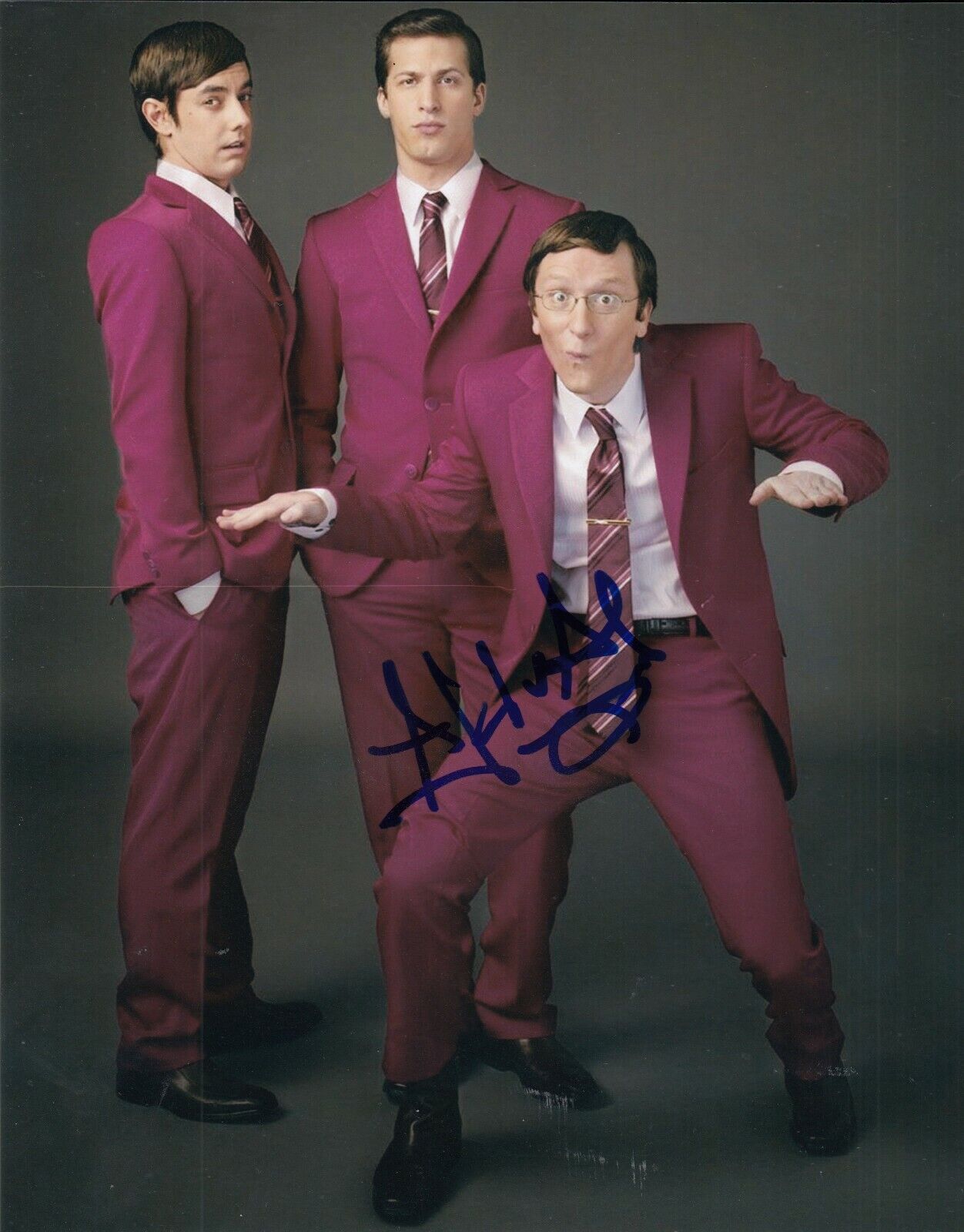 AKIVA SCHAFFER signed POPSTAR (THE LONELY ISLAND) Movie 8X10 Photo Poster painting W/COA #1