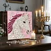 DIY Pearl Painting Kits with Frame 30x30cm Pearl Gem Paintings Picture Arts Craft for Adults Beginners Gift Home Wall Decor