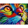 >SALE<5D DIY Full Special Shape Crystal Drill Diamond Painting Cat Mosaic Picture