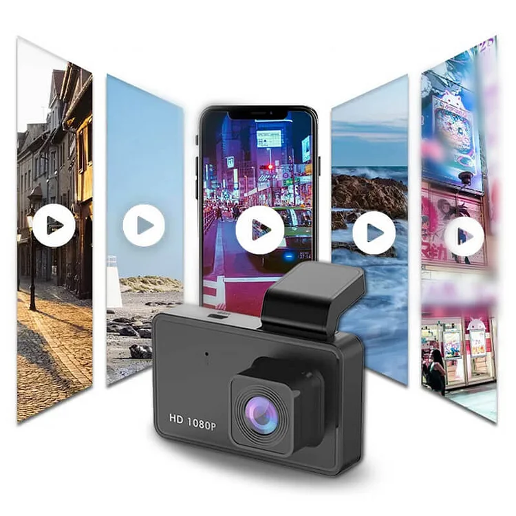 🔥HD tachograph✅Parking monitor - front and rear video - reversing camera