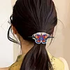 5Pcs PU Butterfly Diamond Embroidery Painting Hairpins