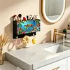 Sea Turtle DIY Wooden Diamond Painting Storage Box Kit with Special Shaped and Round Drills 7.09x4.72x2.76 inch for Women Home Office Wall Decor